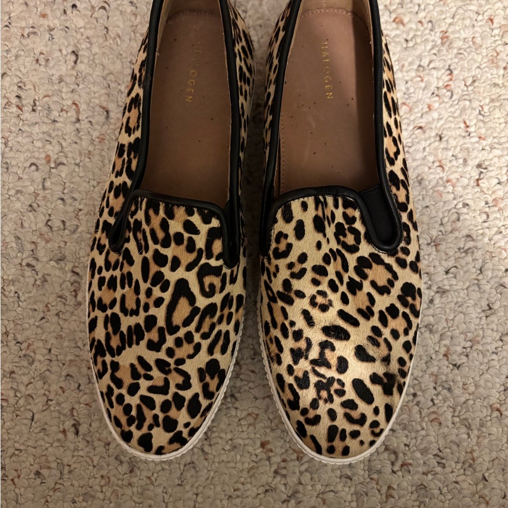 Halogen Brown and Black Loafers Stylish Flats